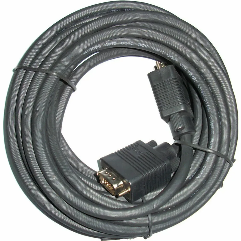 Cabo VGA 3GO 1.8m VGA M/M Preto 1,8 m