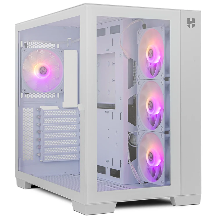 CAIXA NOX HUMMER ASTRA ARGB MID TOWER WHITE - NXHUMMERASTRAWH