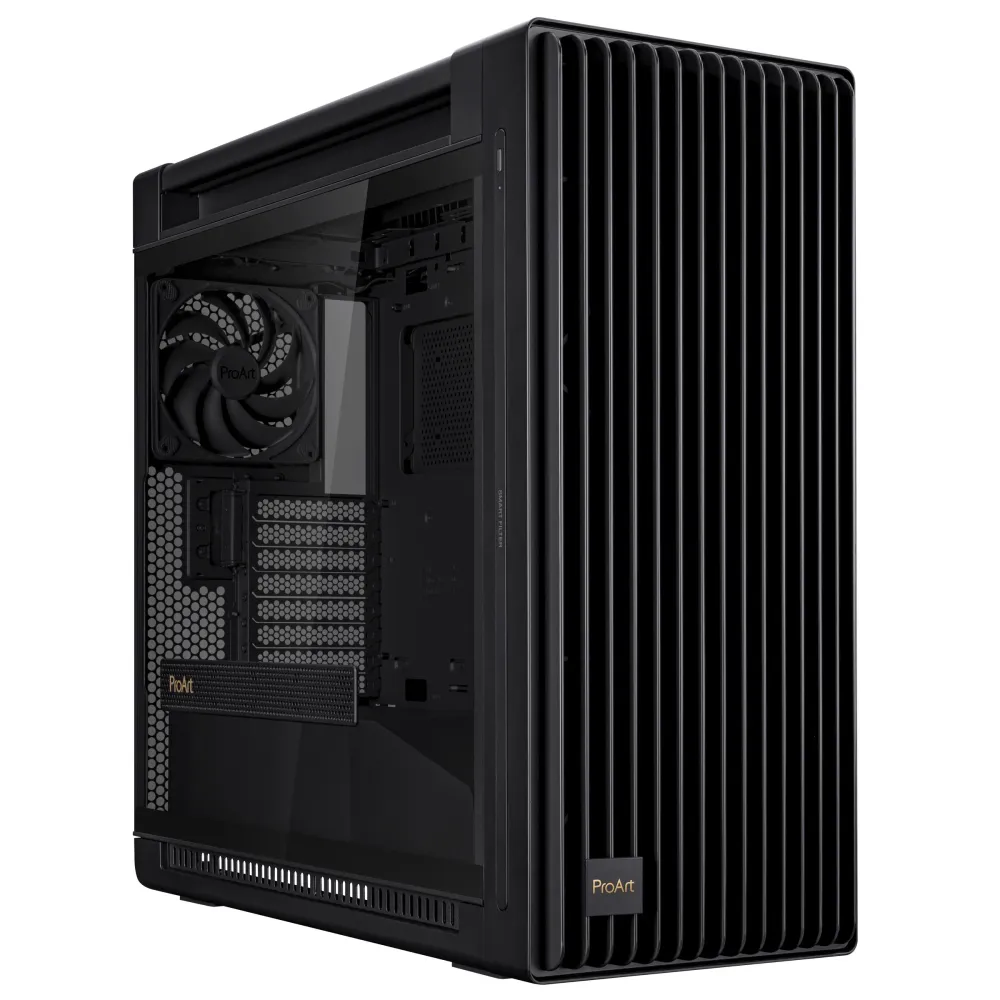 CAIXA PROART PA602 TG PWM BLACK EATX (12"X10.9")