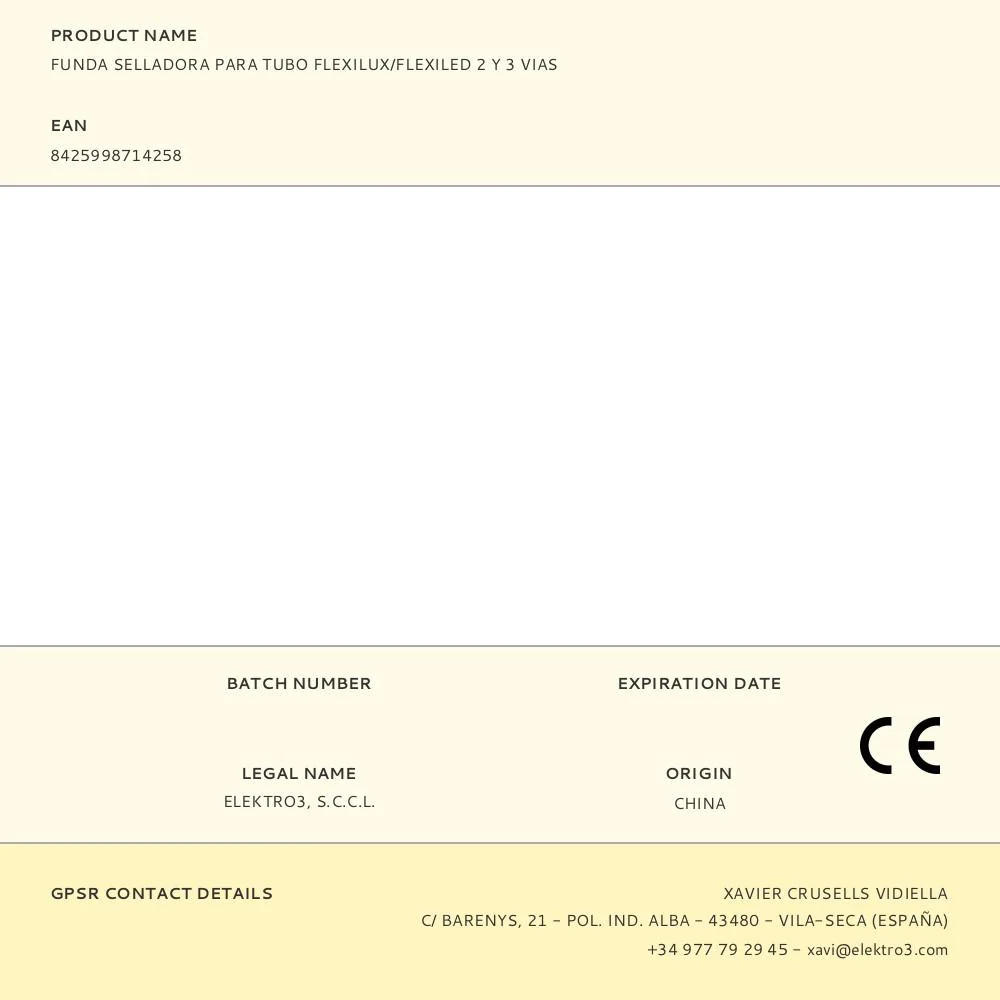CAPA ISOLADORA PARA TUBO FLEXILUX/FLEXILED 2 E 3 VIAS EDM