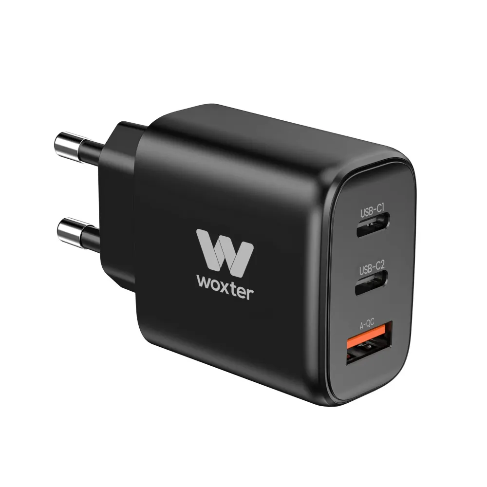 CARADOR WOXTER 65W 3PORT 1USBA+2C +CABLE C