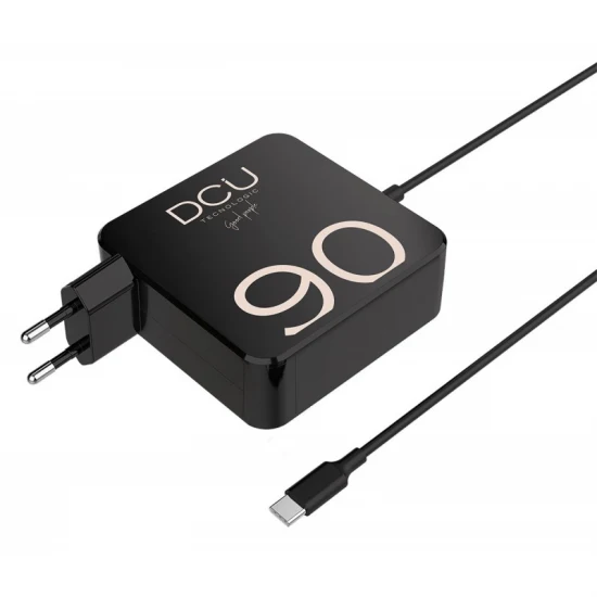 CARGADOR DCU PORTATIL USB C 90W 1.8M