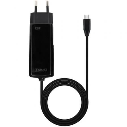 CARGADOR DE PORTÁTIL TOOQ TQLC-USBCGAN100PD-C USB TIPO-C 100W AUT