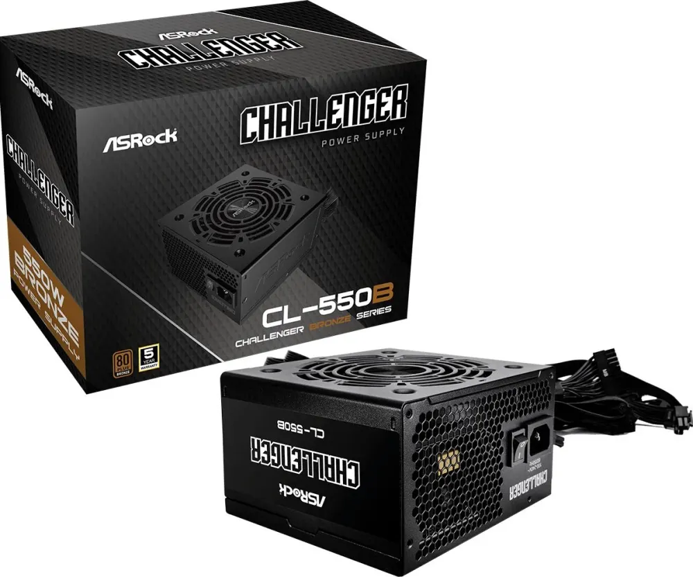 CL-550B - CHALLENGER POWER SUPPLY 550W 80PLUS BRONZE