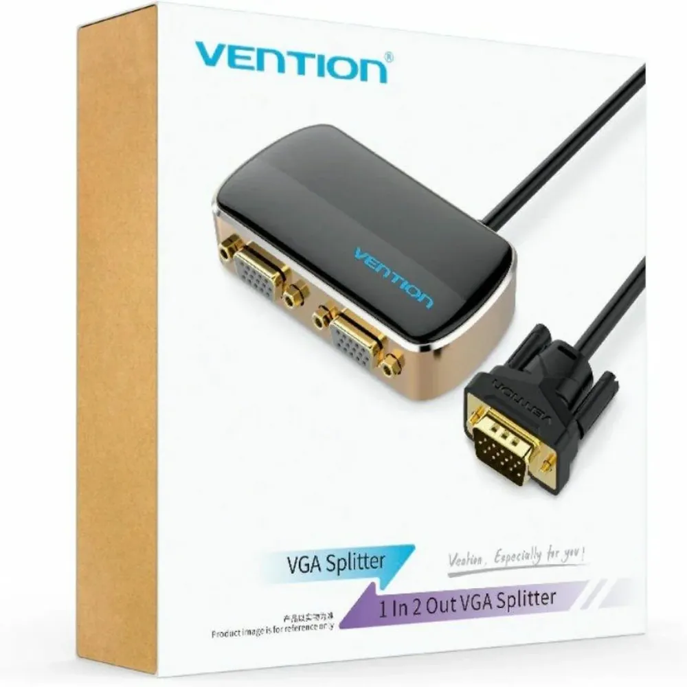 Comutador VGA com 2 Portas Vention DBABF 1 m