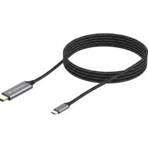 Conceptronic ABBY10G adaptador de cabo de vídeo 2 m USB Type-C HD