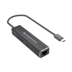 Conceptronic ABBY13B base & duplicador de portas Com fios USB 3.2