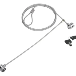 Conceptronic CNBSLOCK15T cadeado antirroubo Prateado 1,5 m