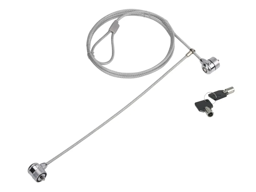 Conceptronic CNBSLOCK15T cadeado antirroubo Prateado 1,5 m