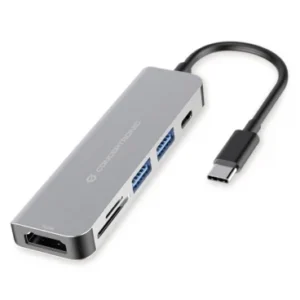 Conceptronic DONN02G hub de interface USB 3.2 Gen 1 (3.1 Gen 1) T