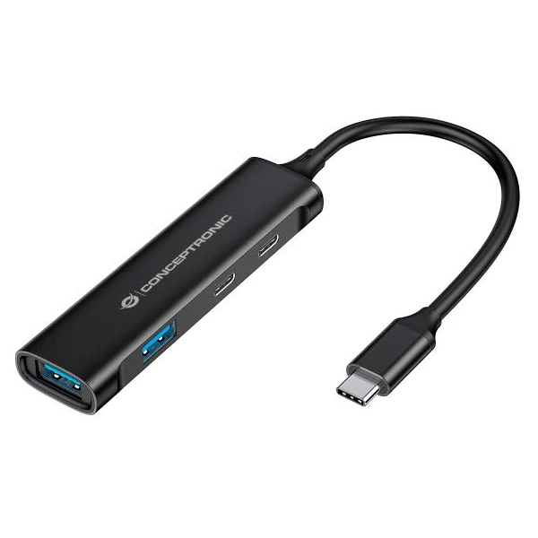 Conceptronic HUBBIES12B hub de interface USB 3.2 Gen 1 (3.1 Gen 1