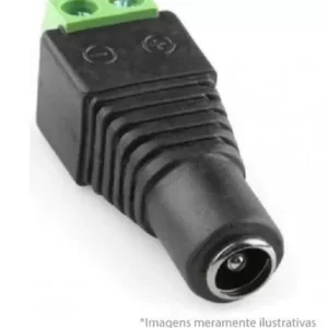 Conector P4 Fêmea para Câmeras de seguranç