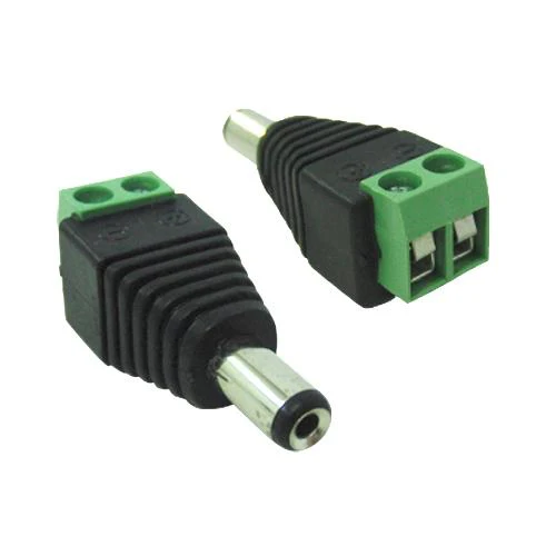 Conector P4 Macho Com Borne Plug p4 câmeras Seguranç