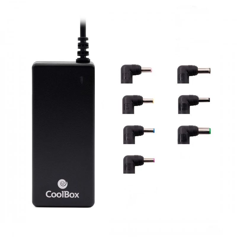 CoolBox COO-NB065-0 adaptador e transformador Interior 65 W Preto