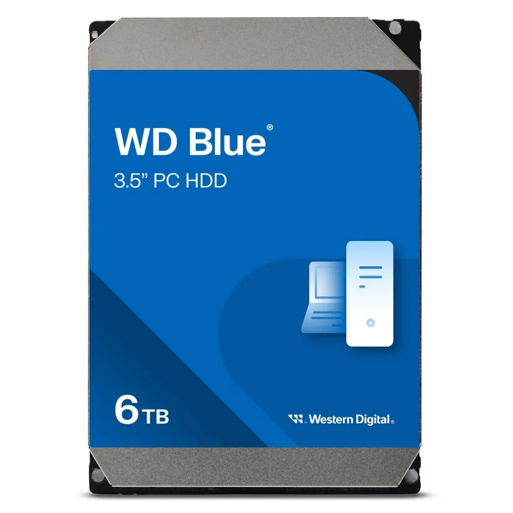 Disco Duro Western Digital Blue WD60EZAX 3,5" 6 TB