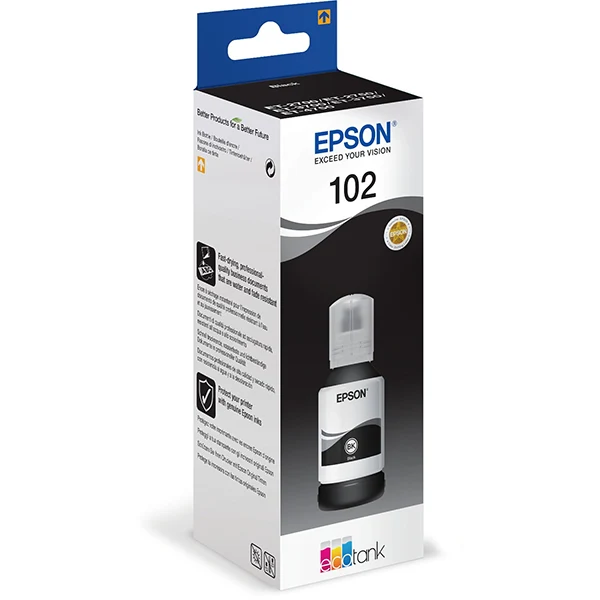 Epson 102 tinteiro 1 unidade(s) Original Preto