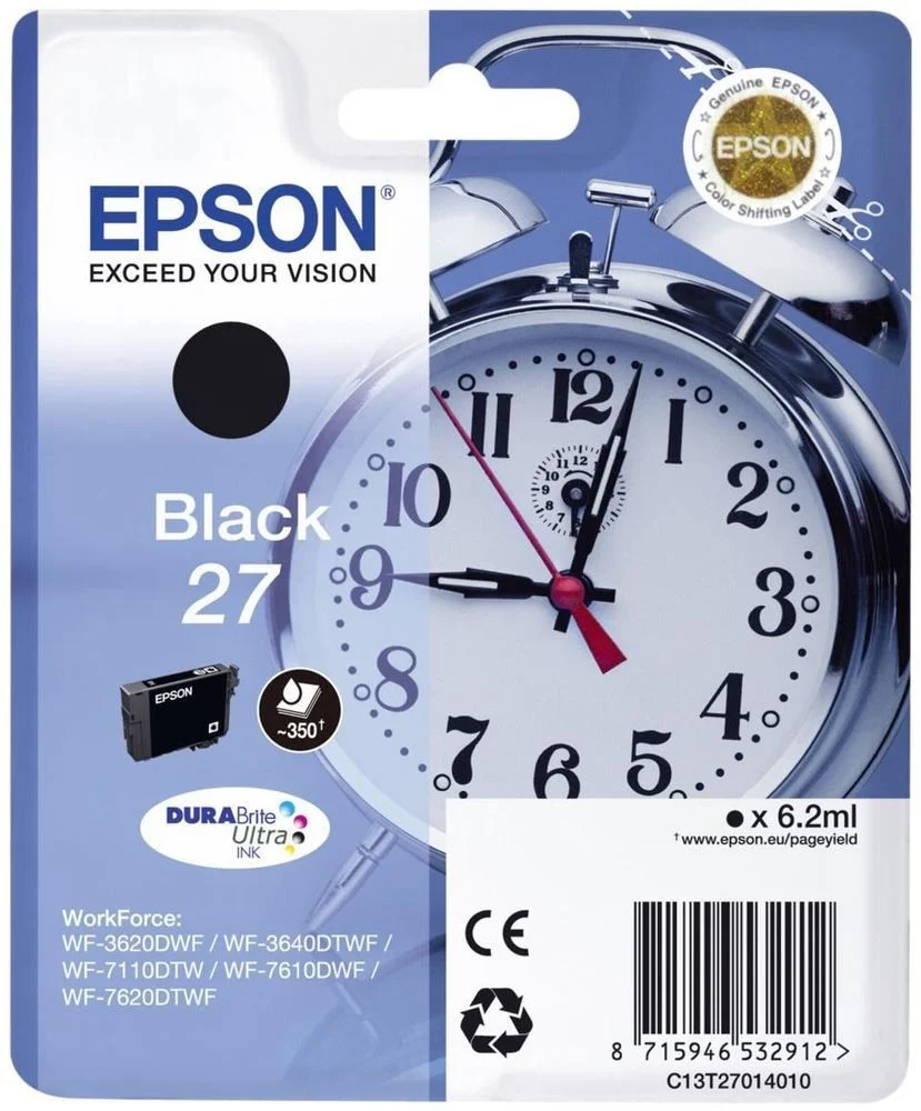 Epson Alarm clock C13T27014022 tinteiro 1 unidade(s) Original Pre