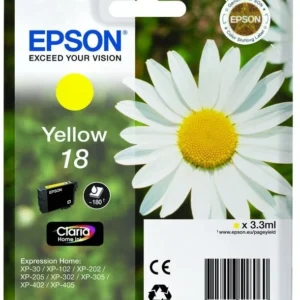Epson Daisy C13T18044022 tinteiro 1 unidade(s) Original Amarelo