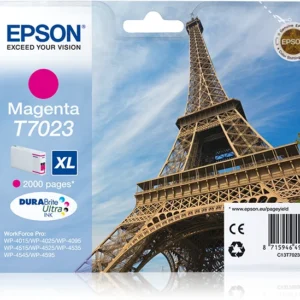 Epson Eiffel Tower Série WP4000/4500 Tinteiro XL Magenta C13T7023
