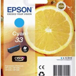 Epson Oranges C13T33424022 tinteiro 1 unidade(s) Original Ciano