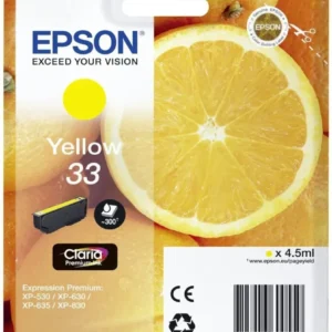 Epson Oranges C13T33444022 tinteiro 1 unidade(s) Original Amarelo