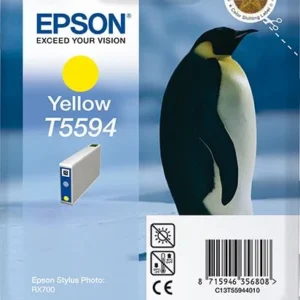 Epson Penguin Tinteiro Amarelo T5594 (c/alarme RF+AM)