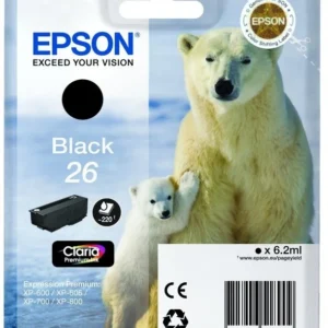 Epson Polar bear C13T26014022 tinteiro 1 unidade(s) Original Pret