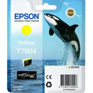 Epson T7604 tinteiro 1 unidade(s) Original Amarelo