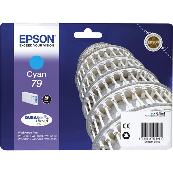 Epson Tower Pisa 79 tinteiro 1 unidade(s) Original Rendimento