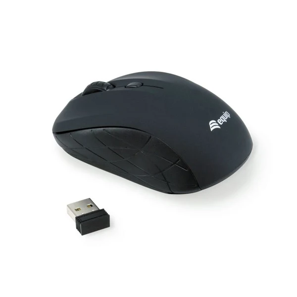Equip 245108 rato Ambidestro RF Wireless Ótico 1600 DPI