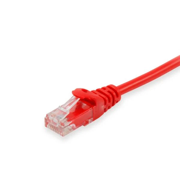 EQUIP CHICOTE CAT.6 UUTP (UTP) VERMELHO