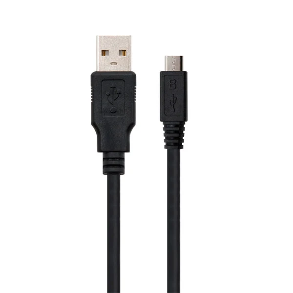 Ewent EC1020 cabo USB 1,8 m USB 2.0 USB Micro-USB Preto