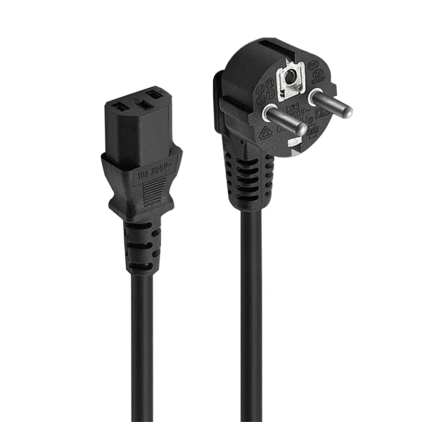 Ewent EC1900 cabo de energia Preto 1,8 m Acoplador C13