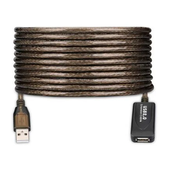 Ewent EW1021 cabo USB 10 m USB 2.0 USB Preto