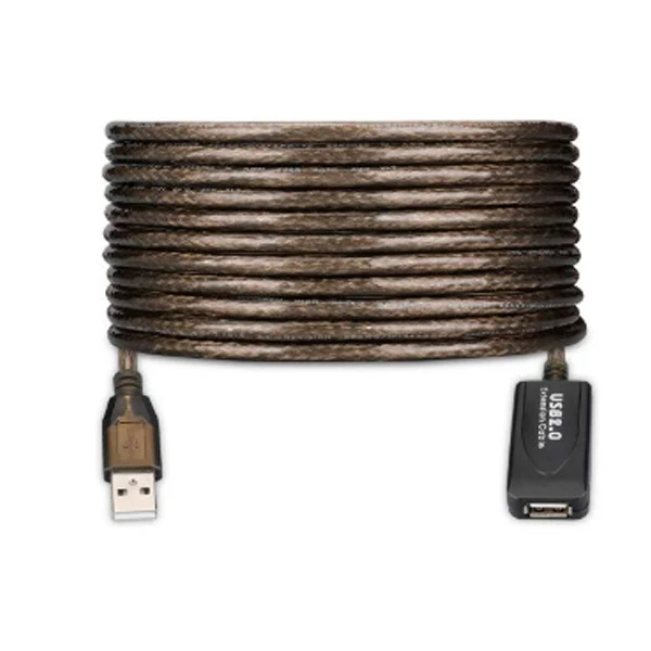 Ewent EW1025 cabo USB 30 m USB 2.0 USB Preto