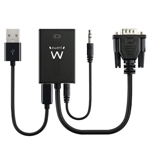 Ewent EW9866 cabo DisplayPort 2 m Mini DisplayPort Preto