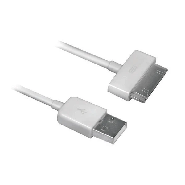 Ewent EW9903 cabo para telemóvel Branco 1,5 m USB Apple 30-pin