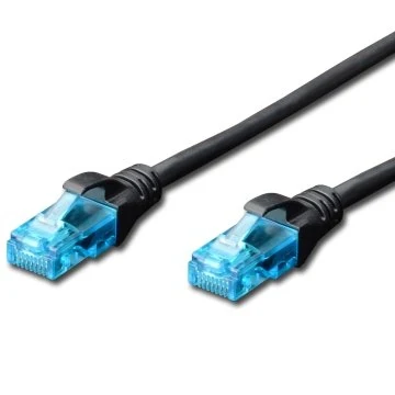 Ewent IM1153 cabo de rede Preto 1 m Cat5e U/UTP (UTP)