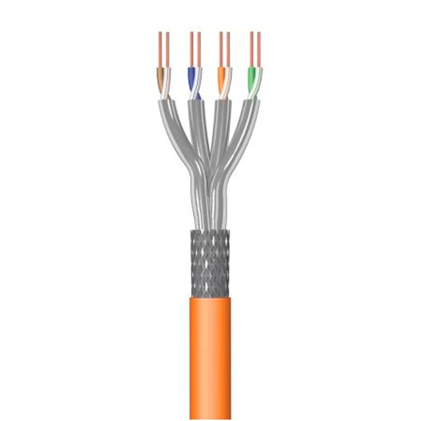 Ewent IM1226 cabo de rede Laranja 50 m Cat7 S/FTP (S-STP)
