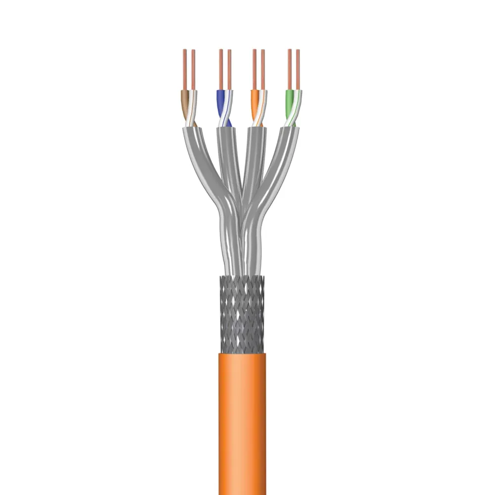 Ewent IM1227 cabo de rede Laranja 100 m Cat7 S/FTP (S-STP)