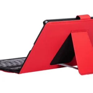 FUNDA Y TECLADO BT SILVER HT TAB A9+ 10,9 RED