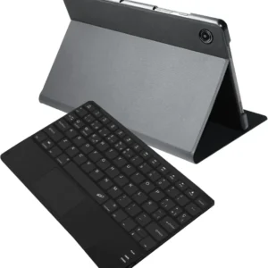 FUNDA Y TECLADO BT SILVER HT TAB A9+/A11+ 11 GRIS