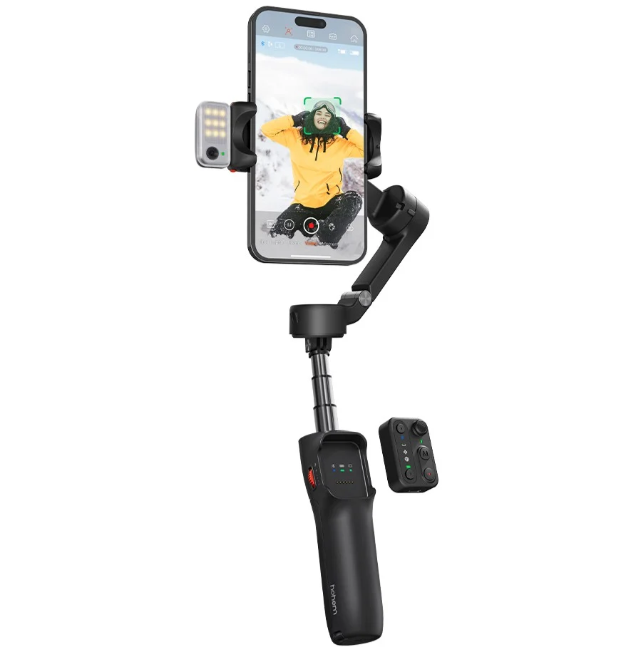 GIMBALL HOHEM ISTEADY V3 AI AUTO TRACK NEGRO