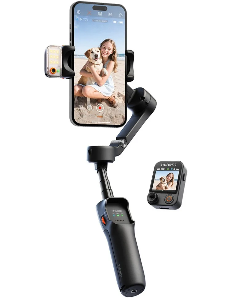 GIMBALL HOHEM ISTEADY V3 ULTRA AI AUTOTRACK NEGRO