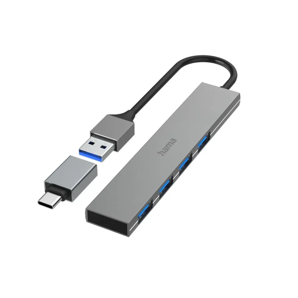 Hama 00200141 hub de interface USB 3.2 Gen 1 (3.1 Gen 1) Type- 5