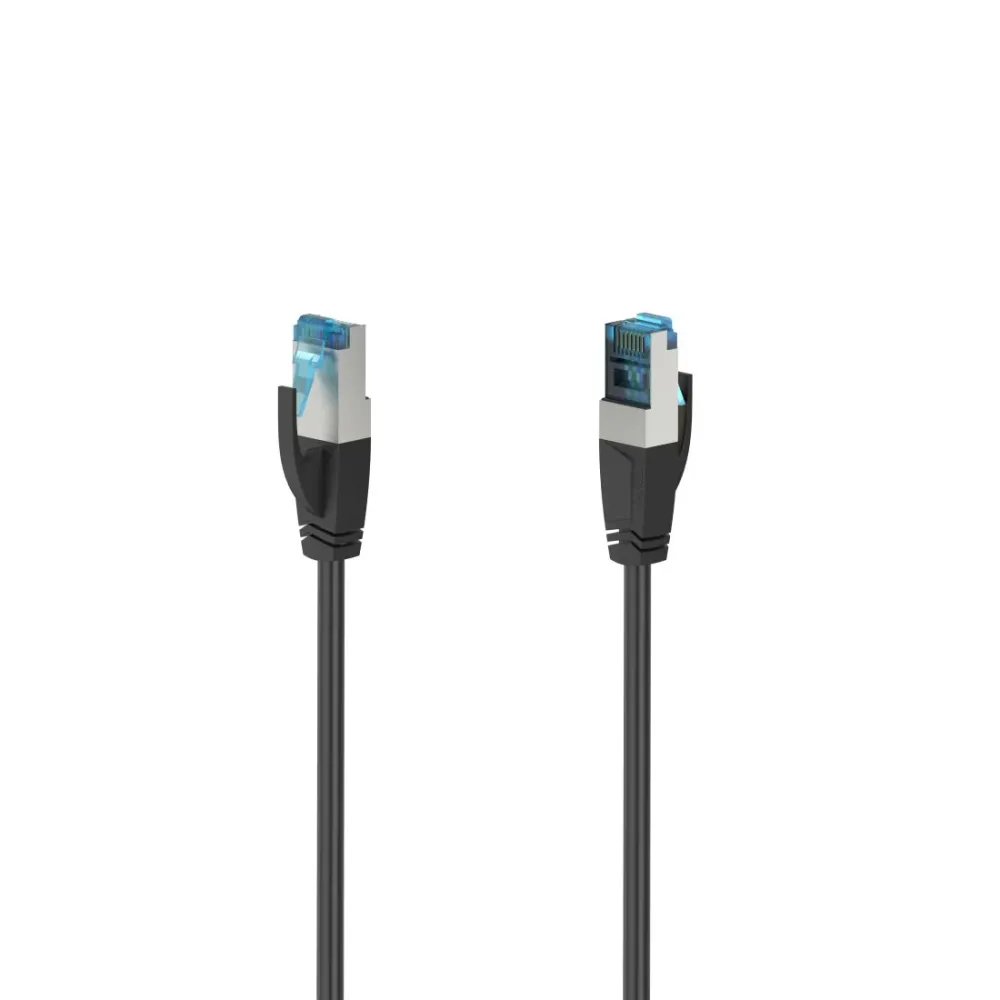 Hama 00200678 cabo de rede Preto 0,25 m Cat6a S/FTP (S-STP)