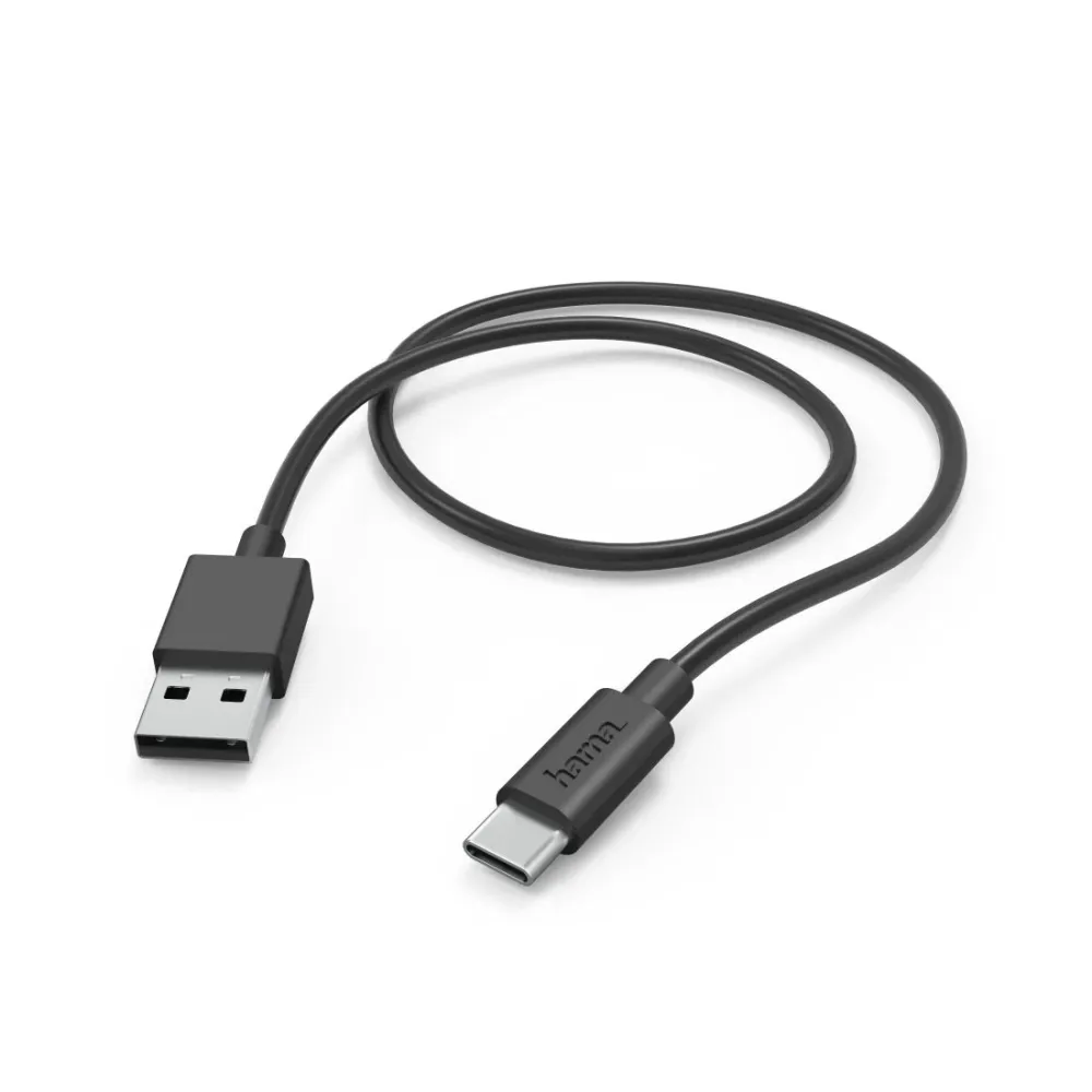 Hama 00201594 cabo USB 1 m USB 2.0 USB USB C Preto