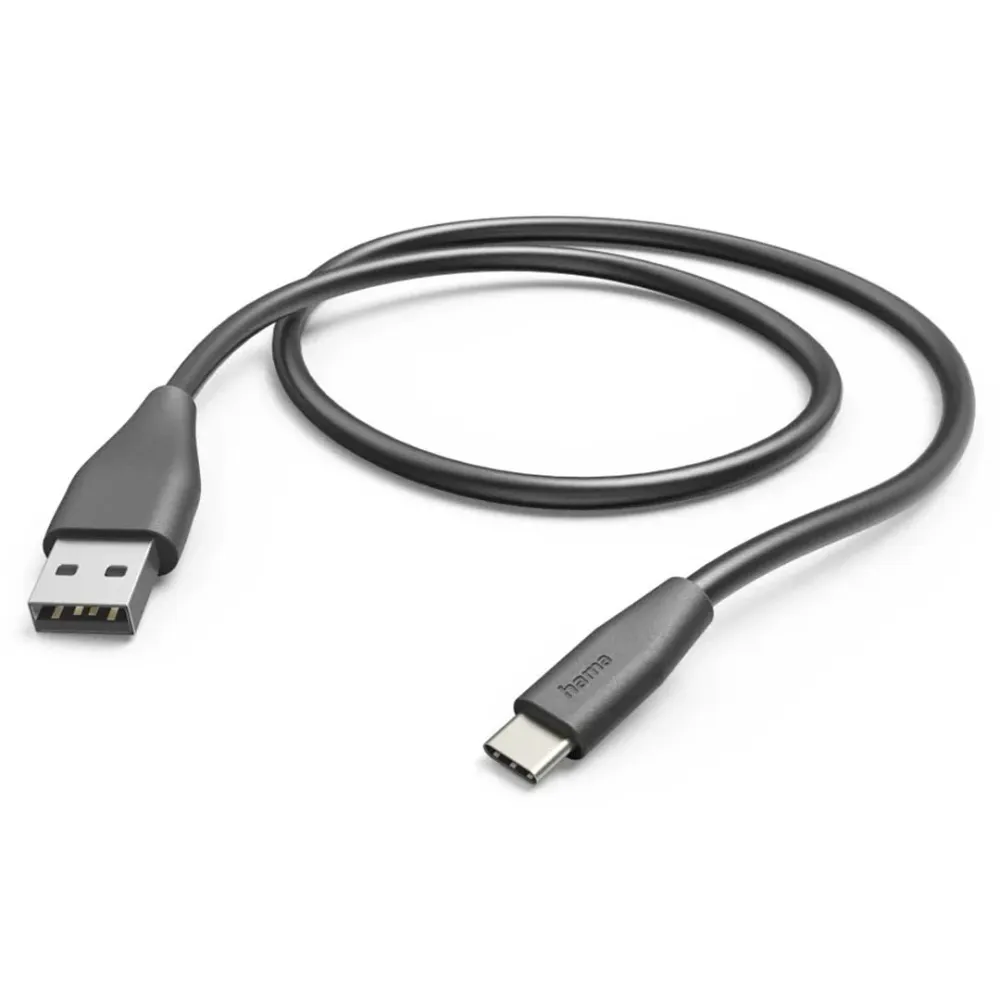 HAMA CABO USBA USBC 1.5M PRETO