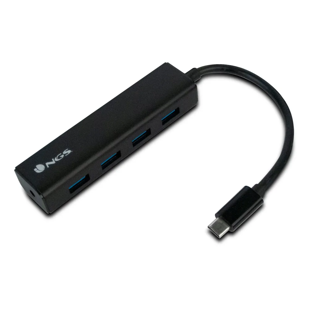 HUB USB TIPO-C NGS WONDERIHUB4 4XUSB