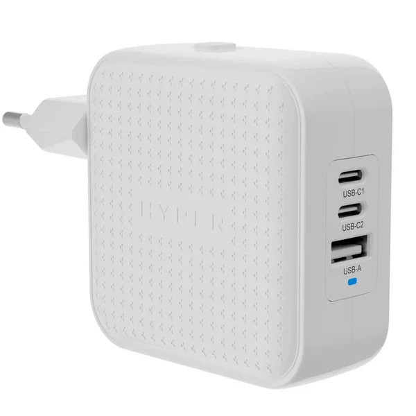 HYPER® HYPERJUICE® 70W USB-C GAN TRAVEL CHARGER (3C+1A) - WHITE